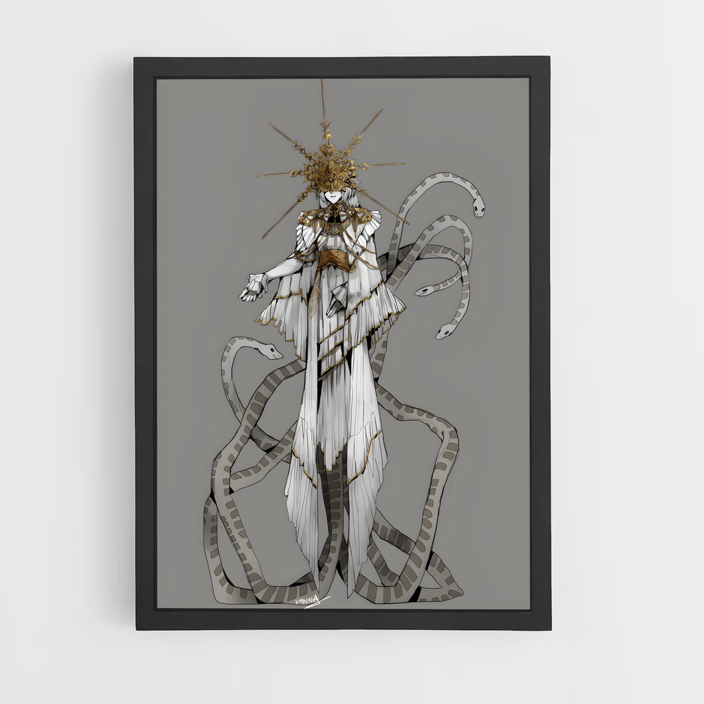 Poster Serpent de l'Âme – affiche Dark souls (vue 2)